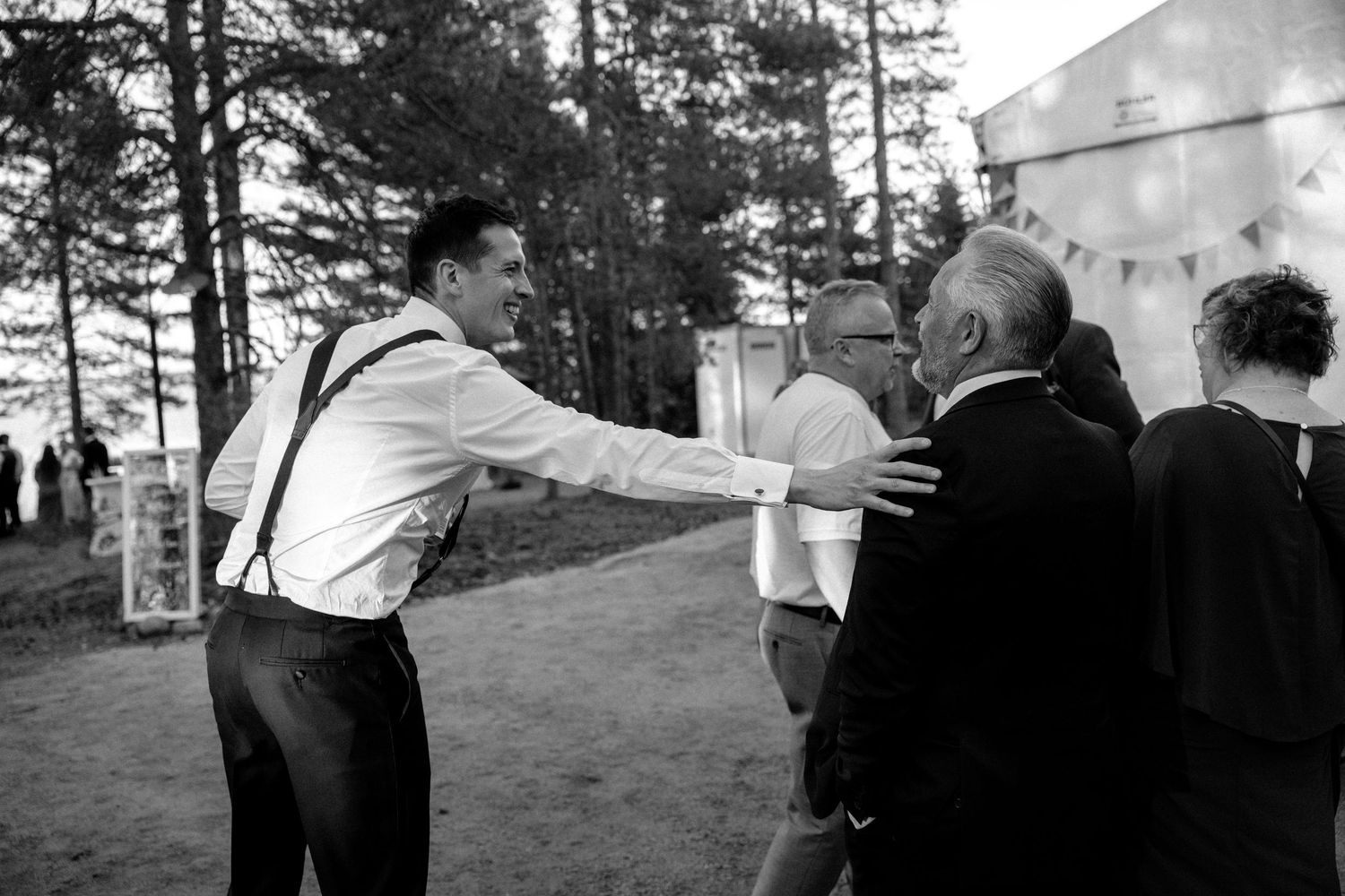 Documentary wedding photographer.