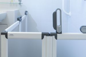 Impey shower installation photography with dramatic water lighting -3