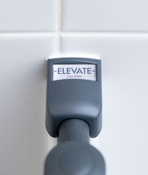 Impey shower installation photography with dramatic water lighting -5