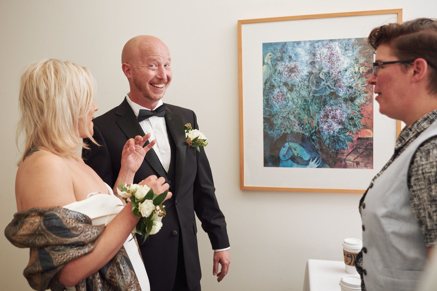 Skirball Cultural Center same sex wedding photo