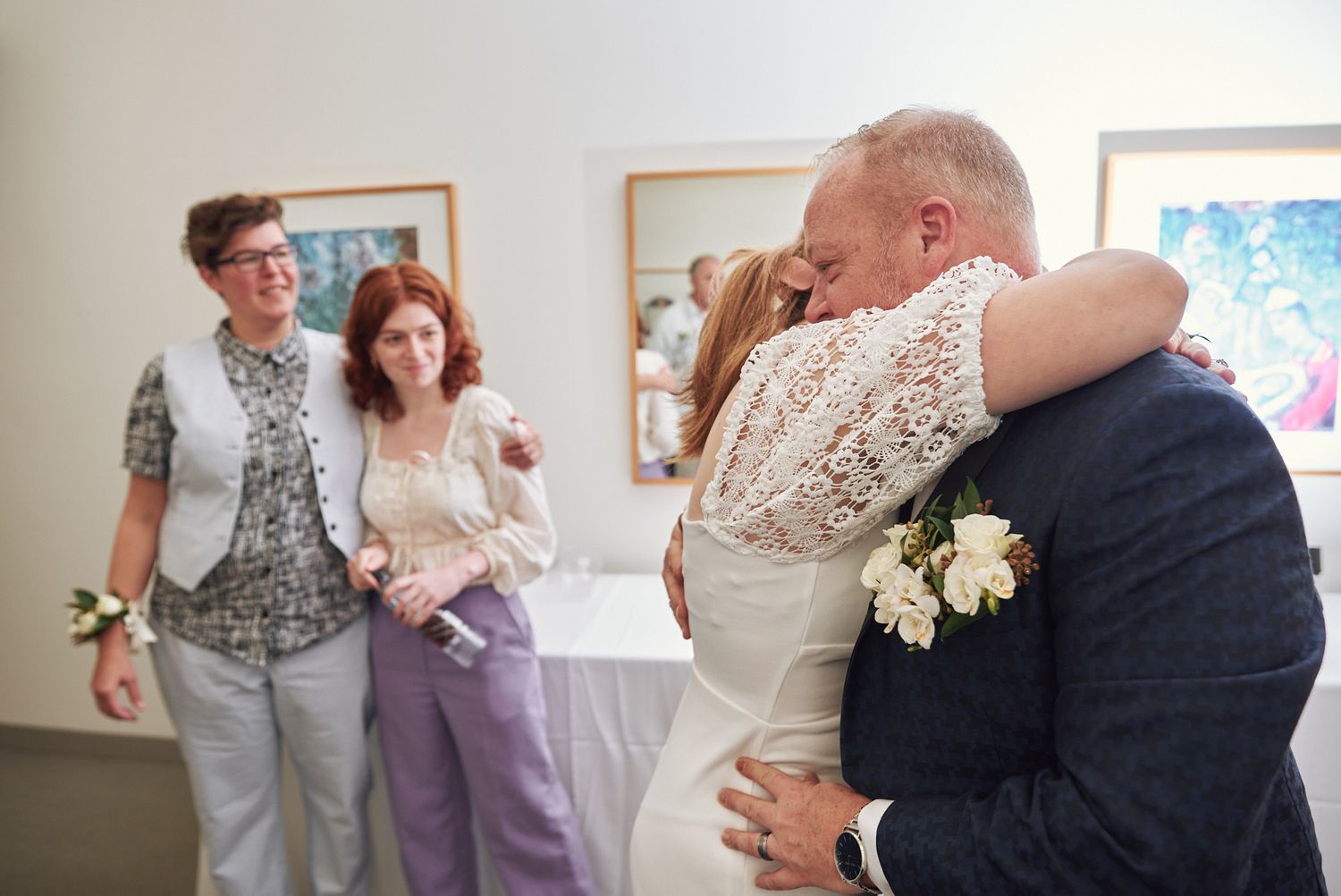 Skirball Cultural Center same sex wedding photo