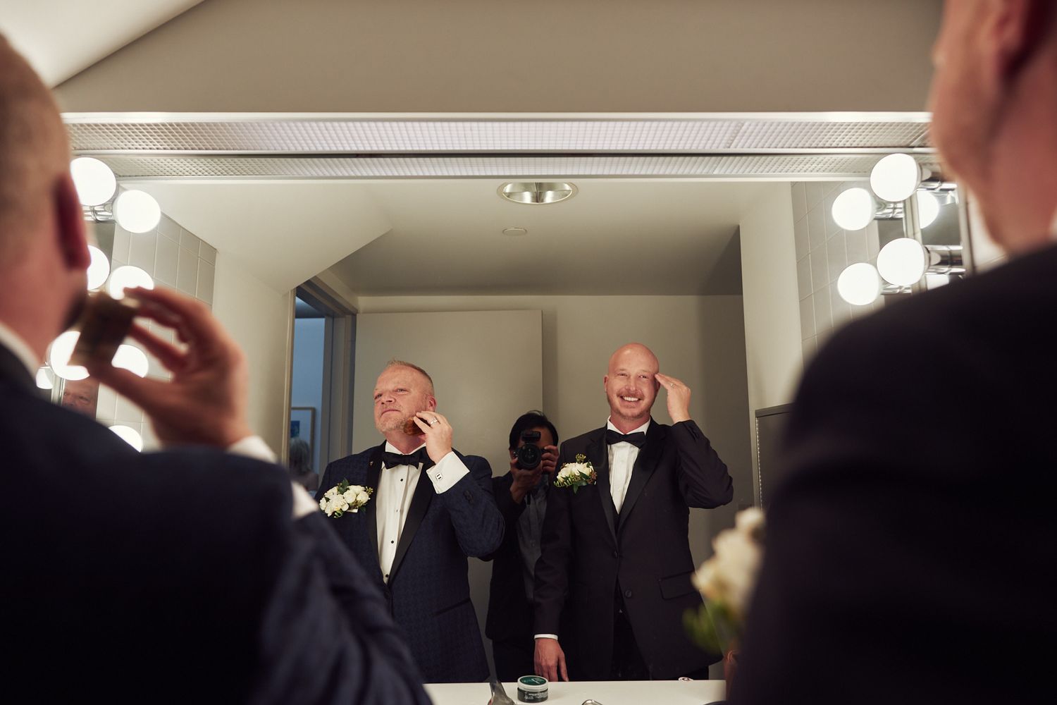 Skirball Cultural Center same sex wedding photo
