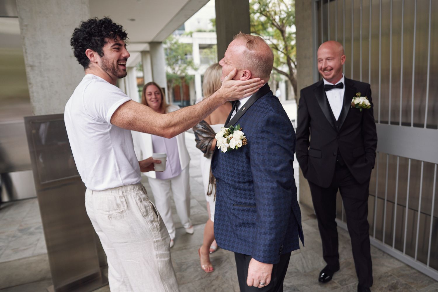 Skirball Cultural Center same sex wedding photo