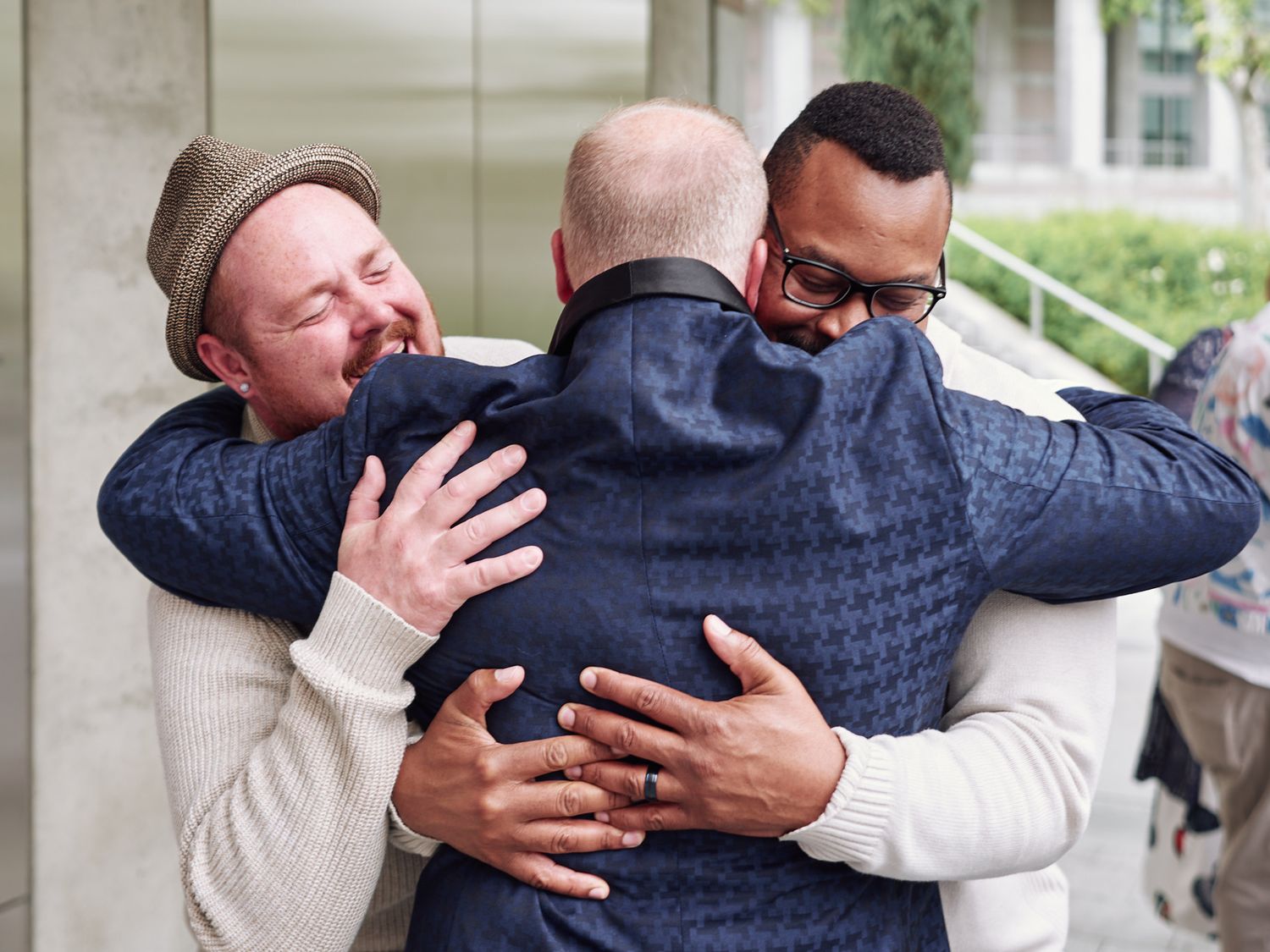 Skirball Cultural Center same sex wedding photo