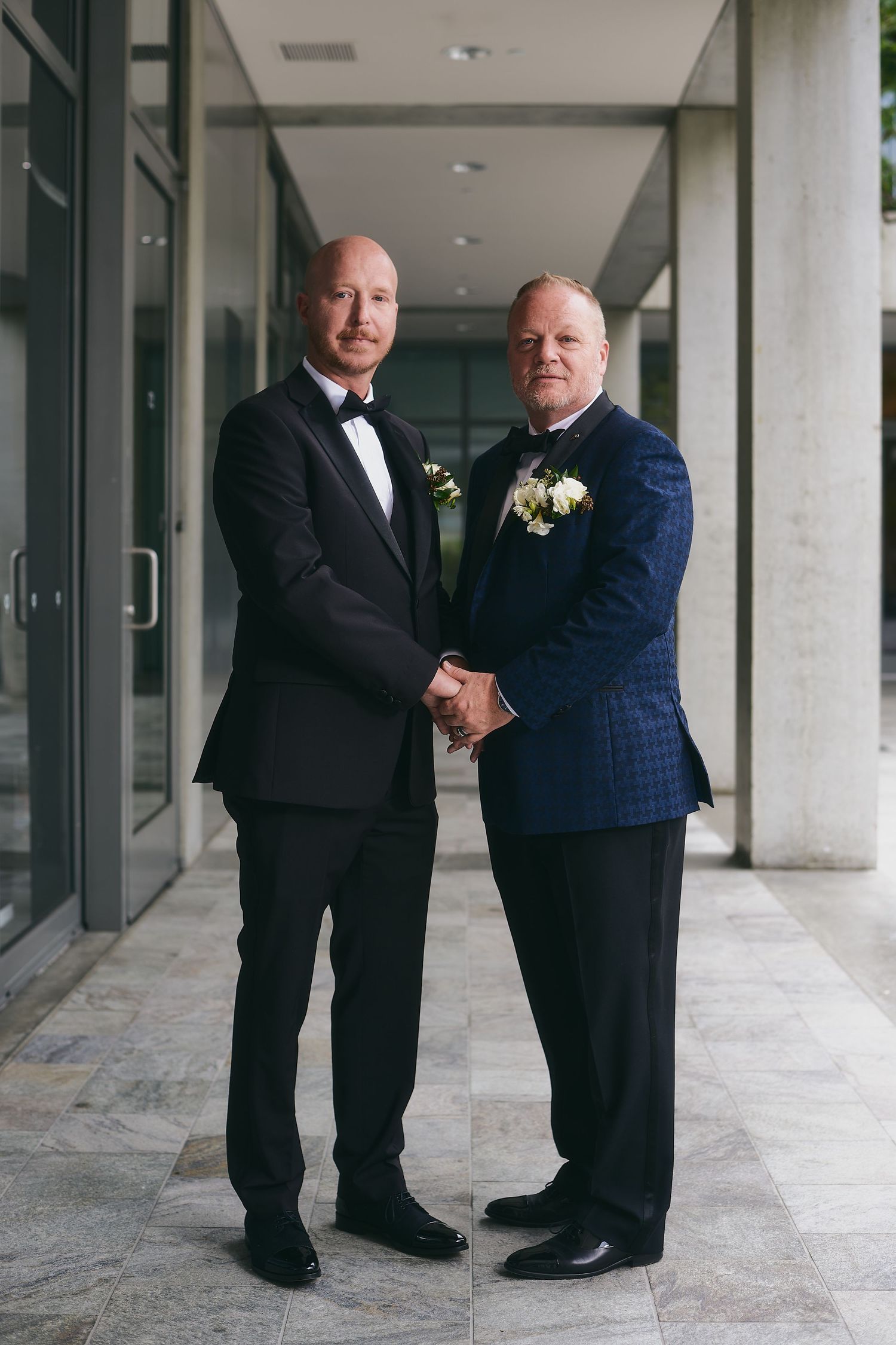 Skirball Cultural Center same sex wedding photo