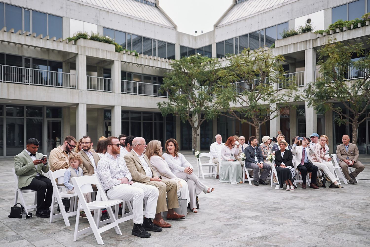 Skirball Cultural Center same sex wedding photo