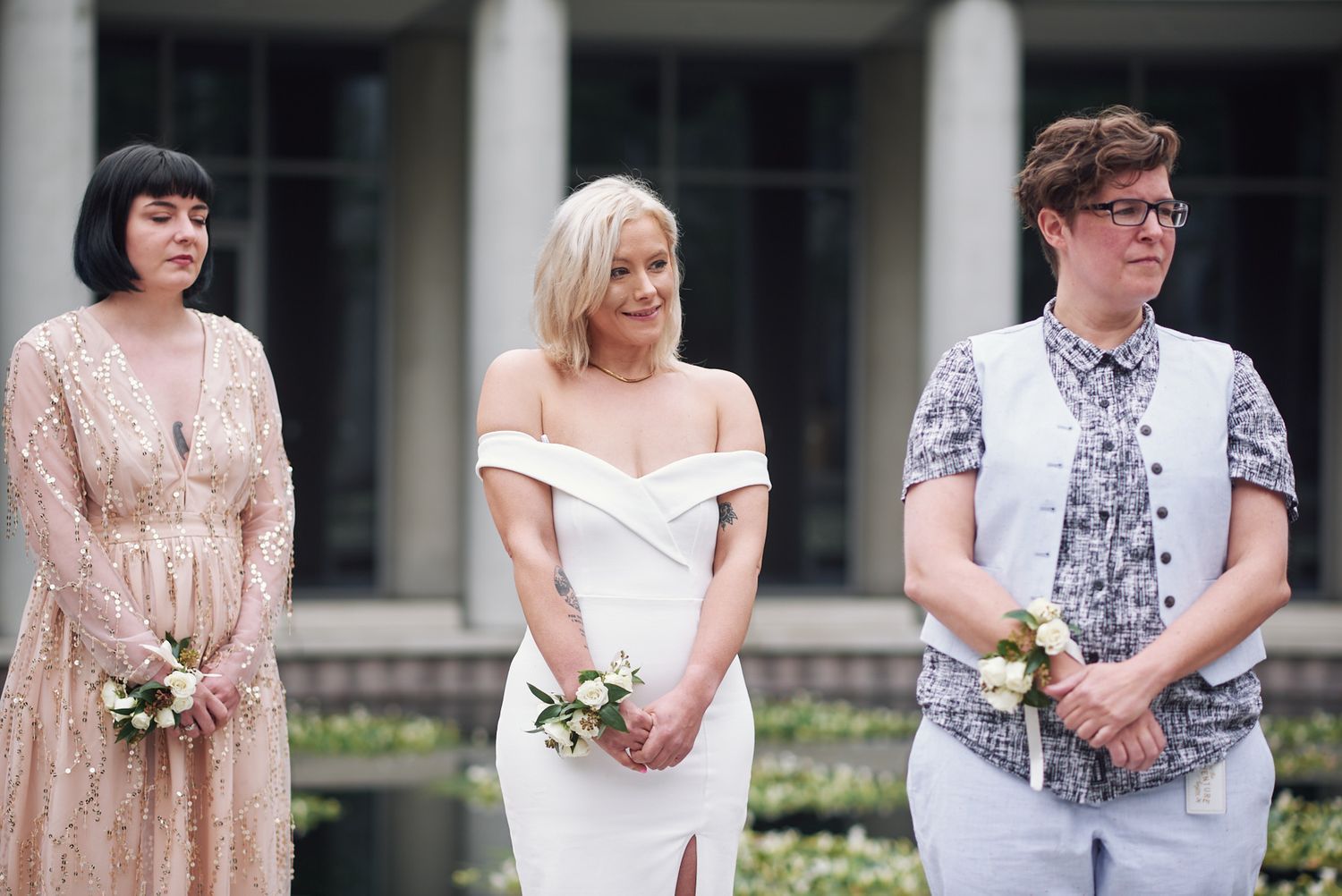 Skirball Cultural Center same sex wedding photo