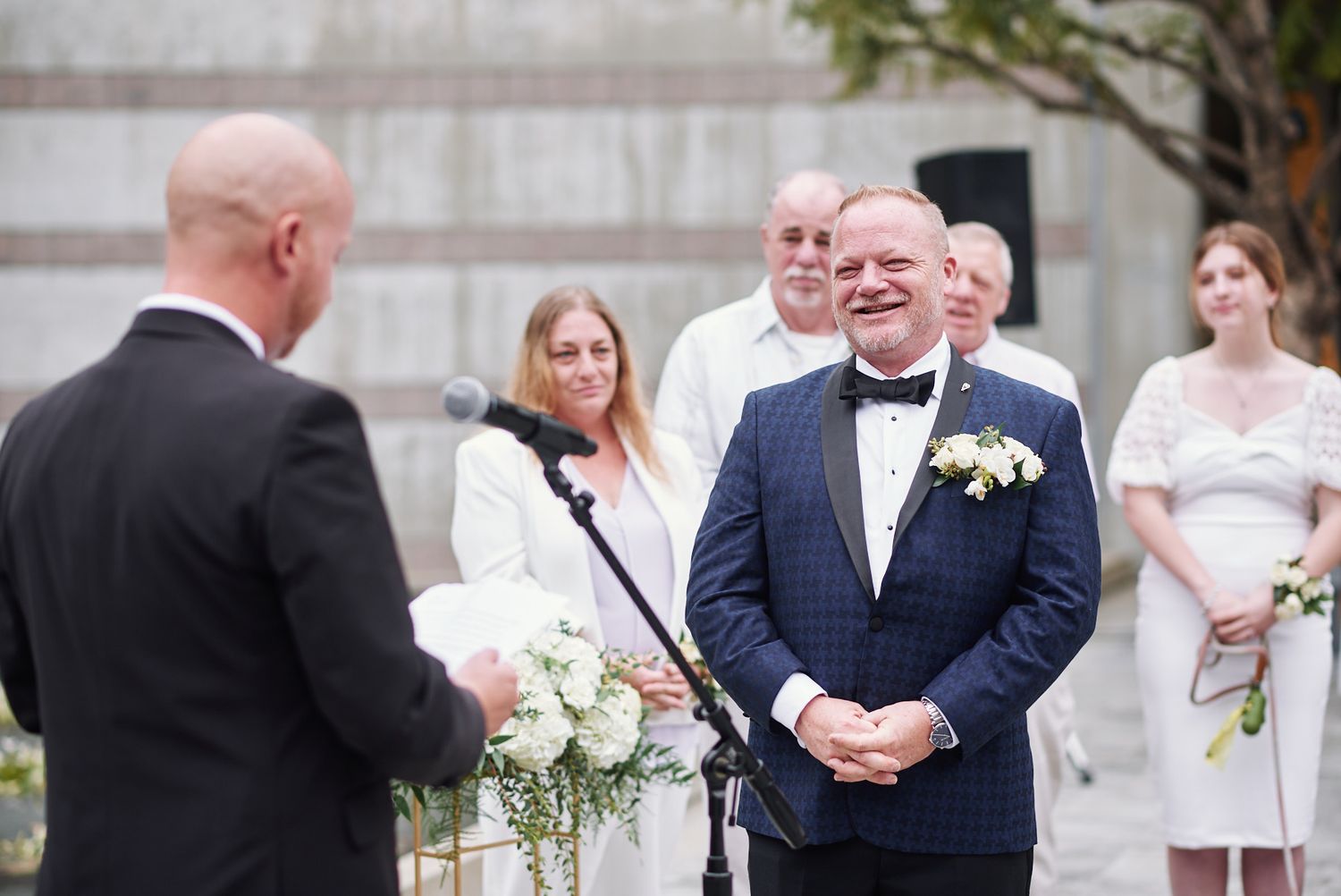 Skirball Cultural Center same sex wedding photo
