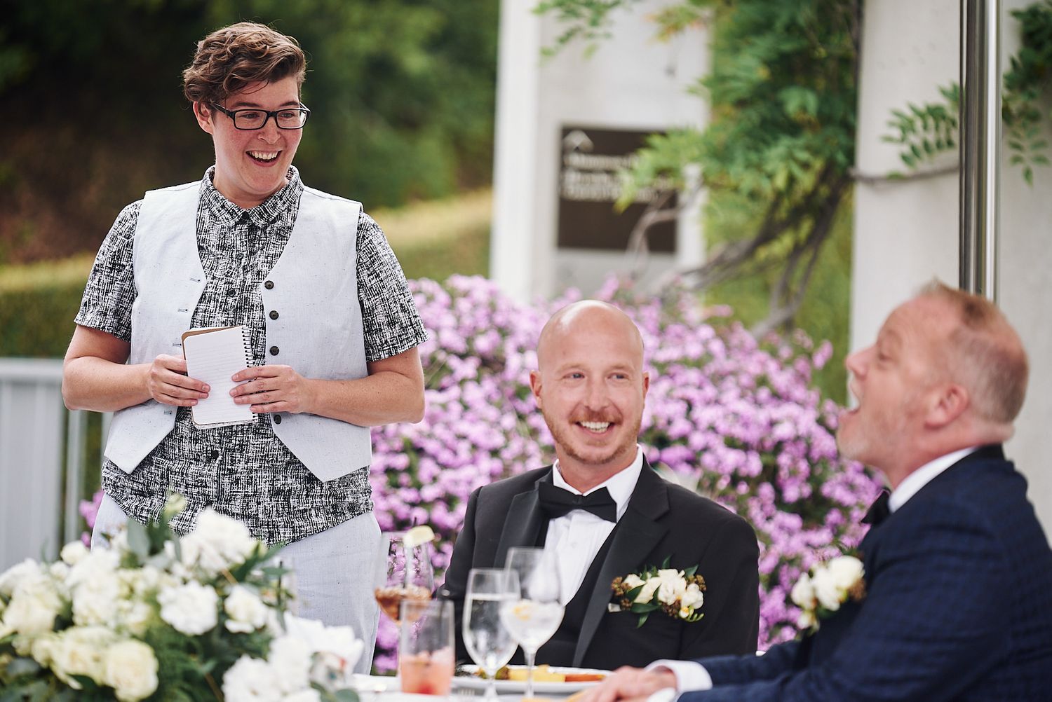Skirball Cultural Center same sex wedding photo