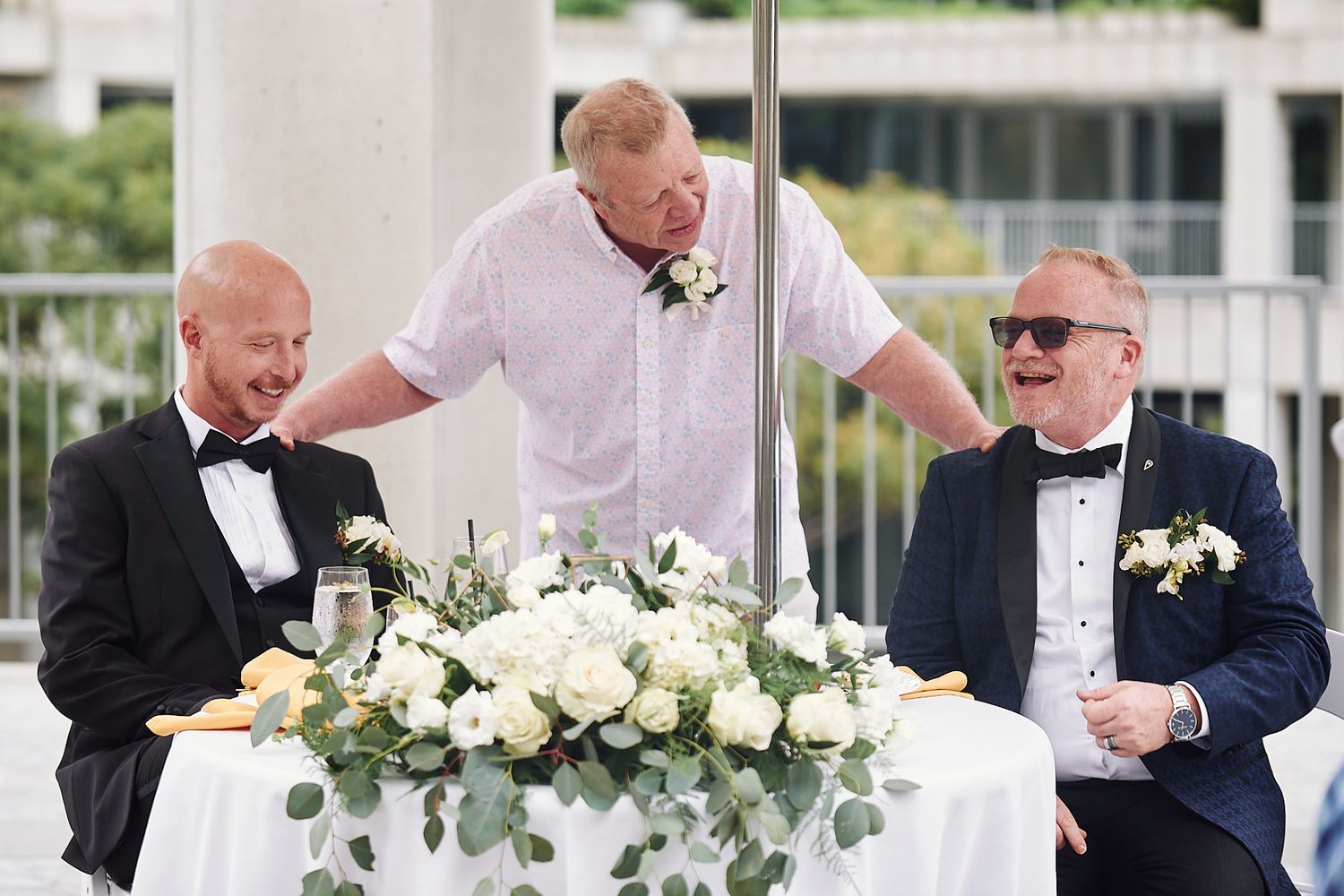 Skirball Cultural Center same sex wedding photo