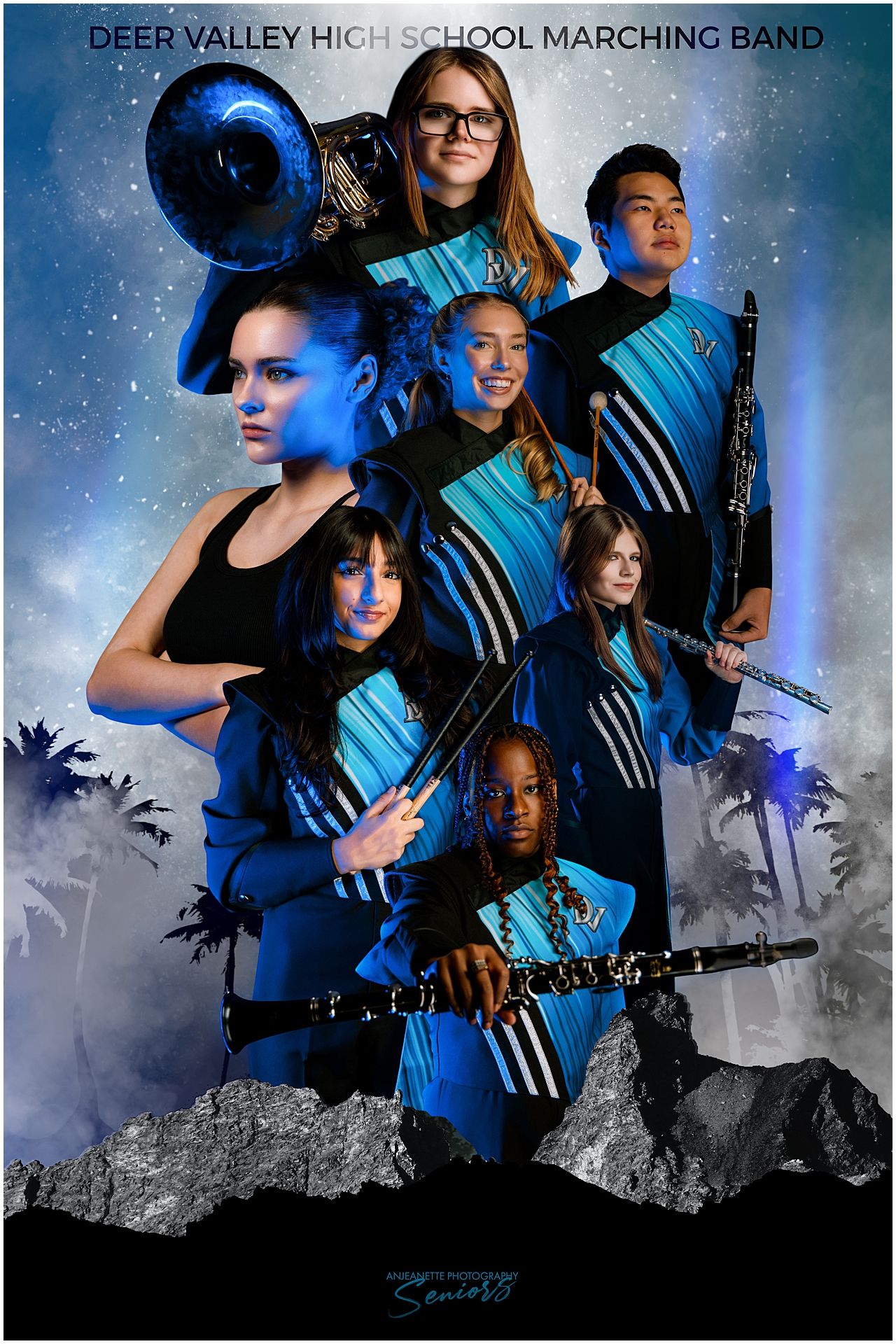 AZMBA WGAZ AZ Banners Marching Band group photos Pictures Phoenix Anjeanette Photography senior pictures bit.ly/PhoenixSeniorBanners
