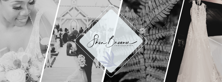 Collection of black and white romantic wedding photography moments.