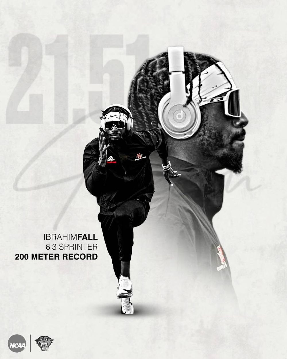 Davenport Track and Field Graphic