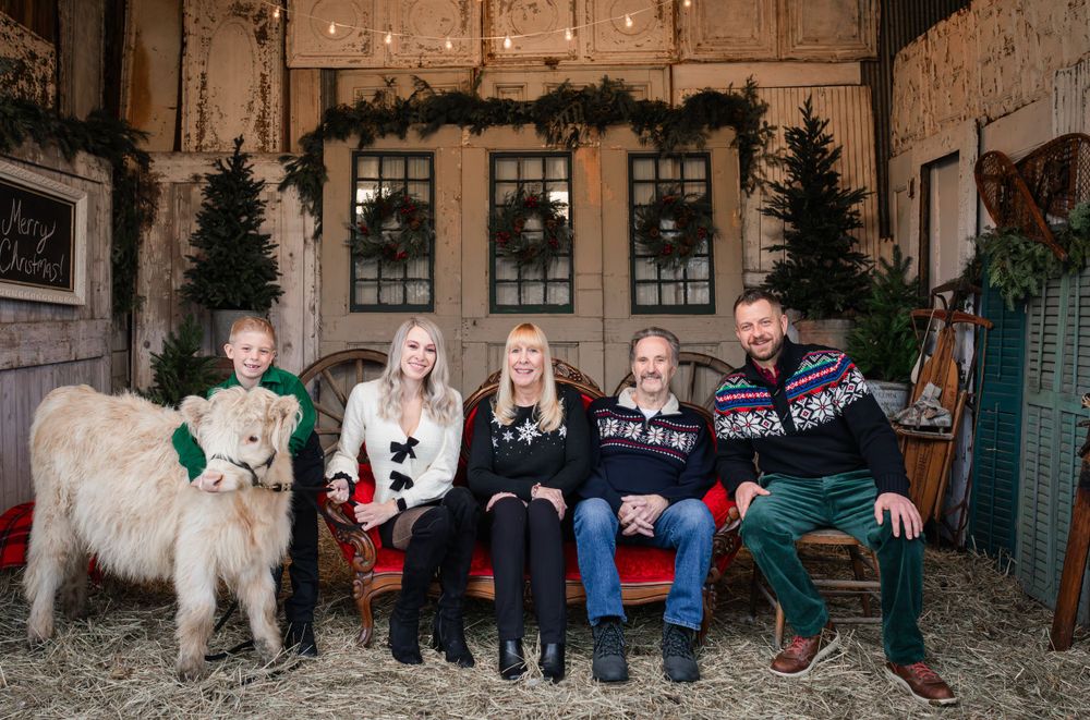 Christmas session at Sharp Farm