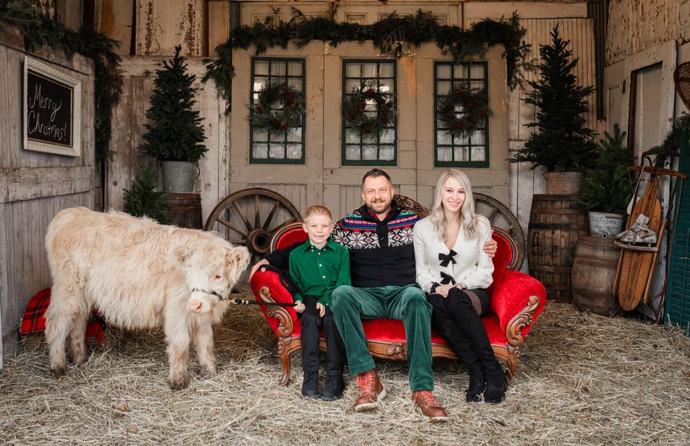 Christmas session at Sharp Farm