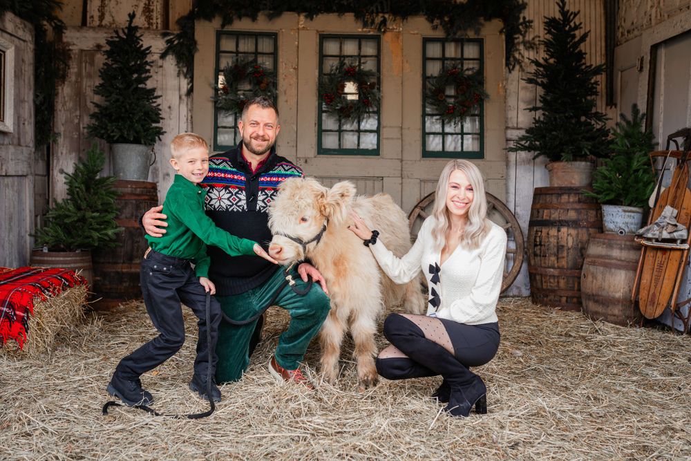Christmas session at Sharp Farm