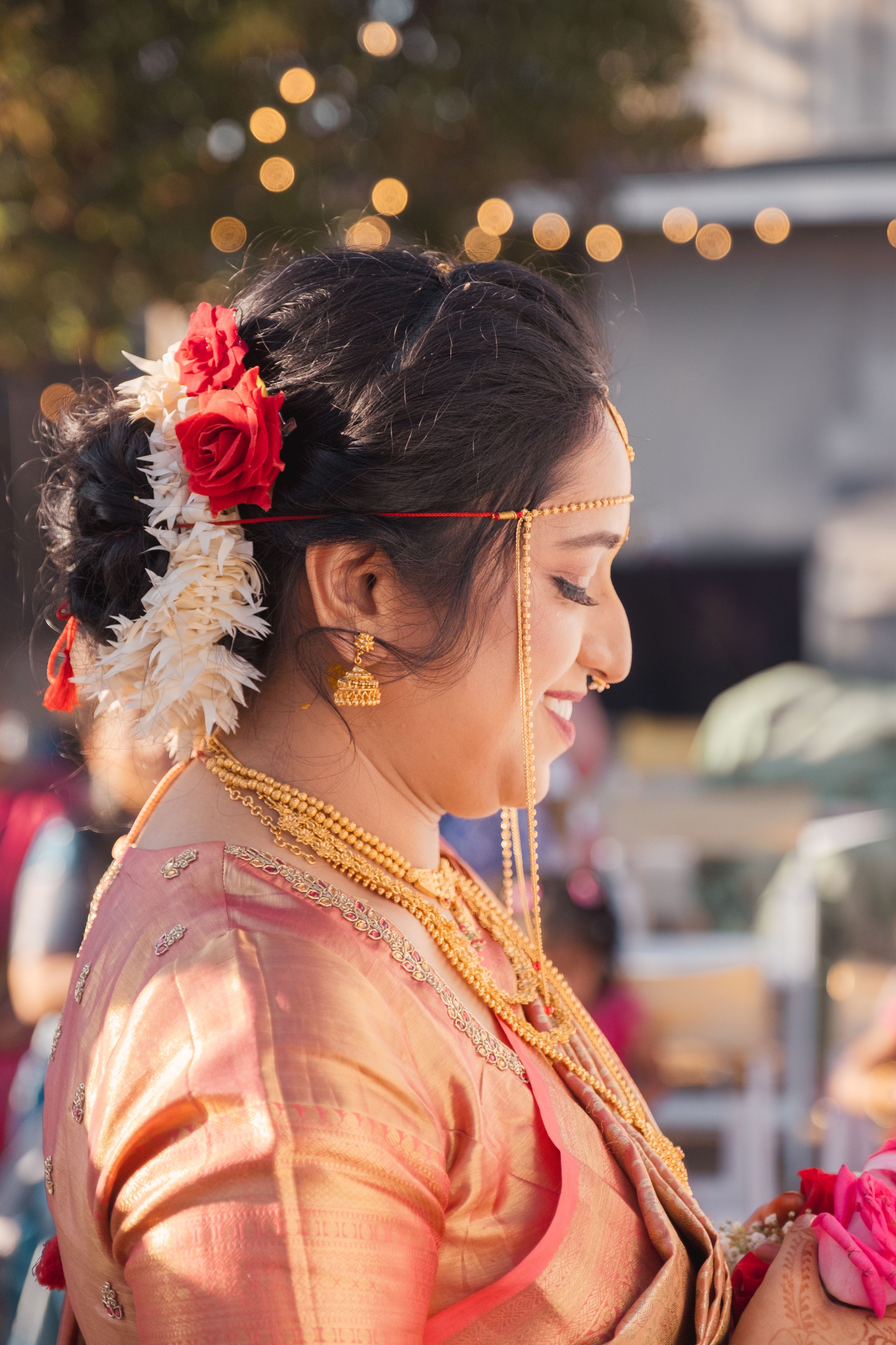 Indian, Marathi wedding. Bride.