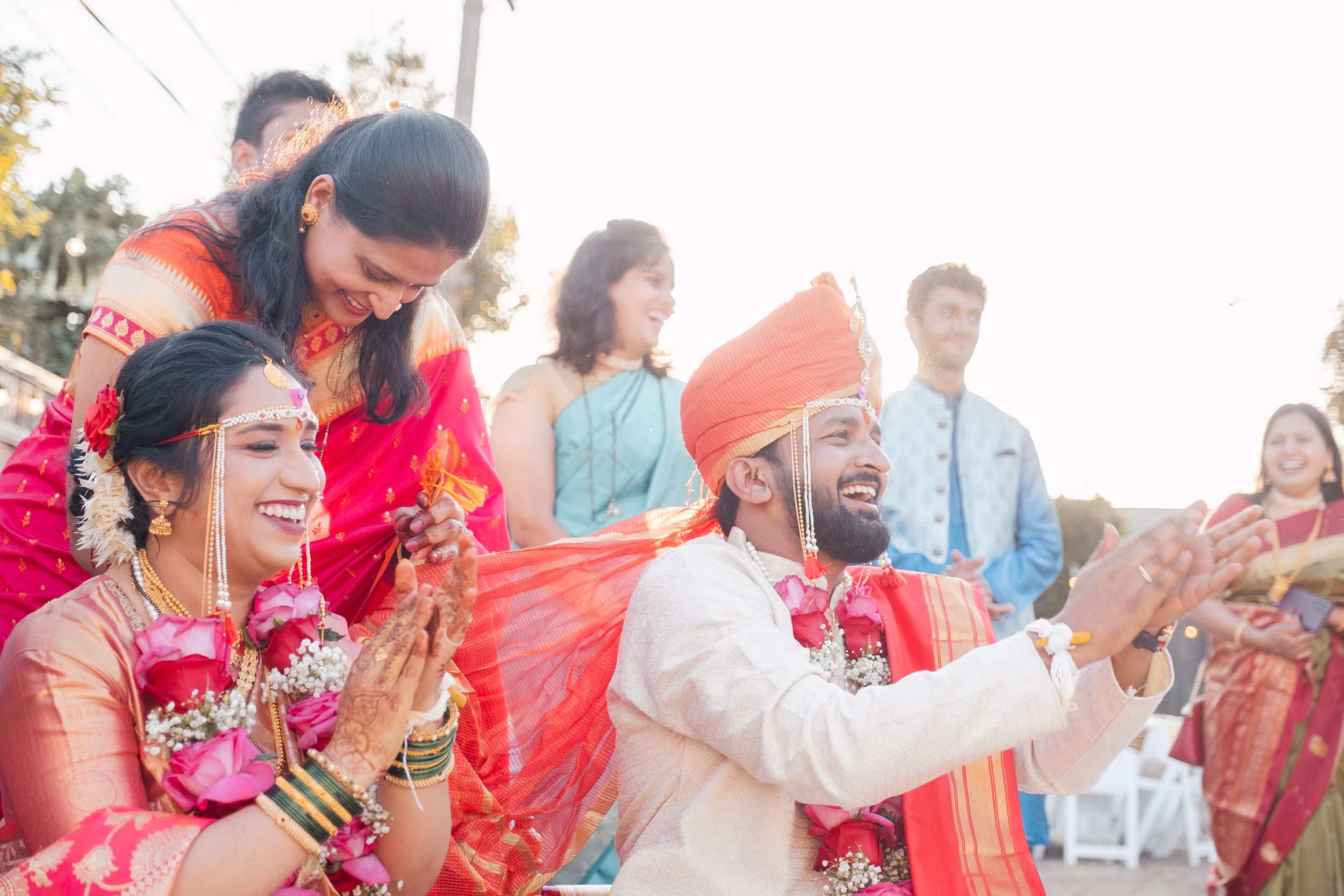 Indian, Marathi wedding.