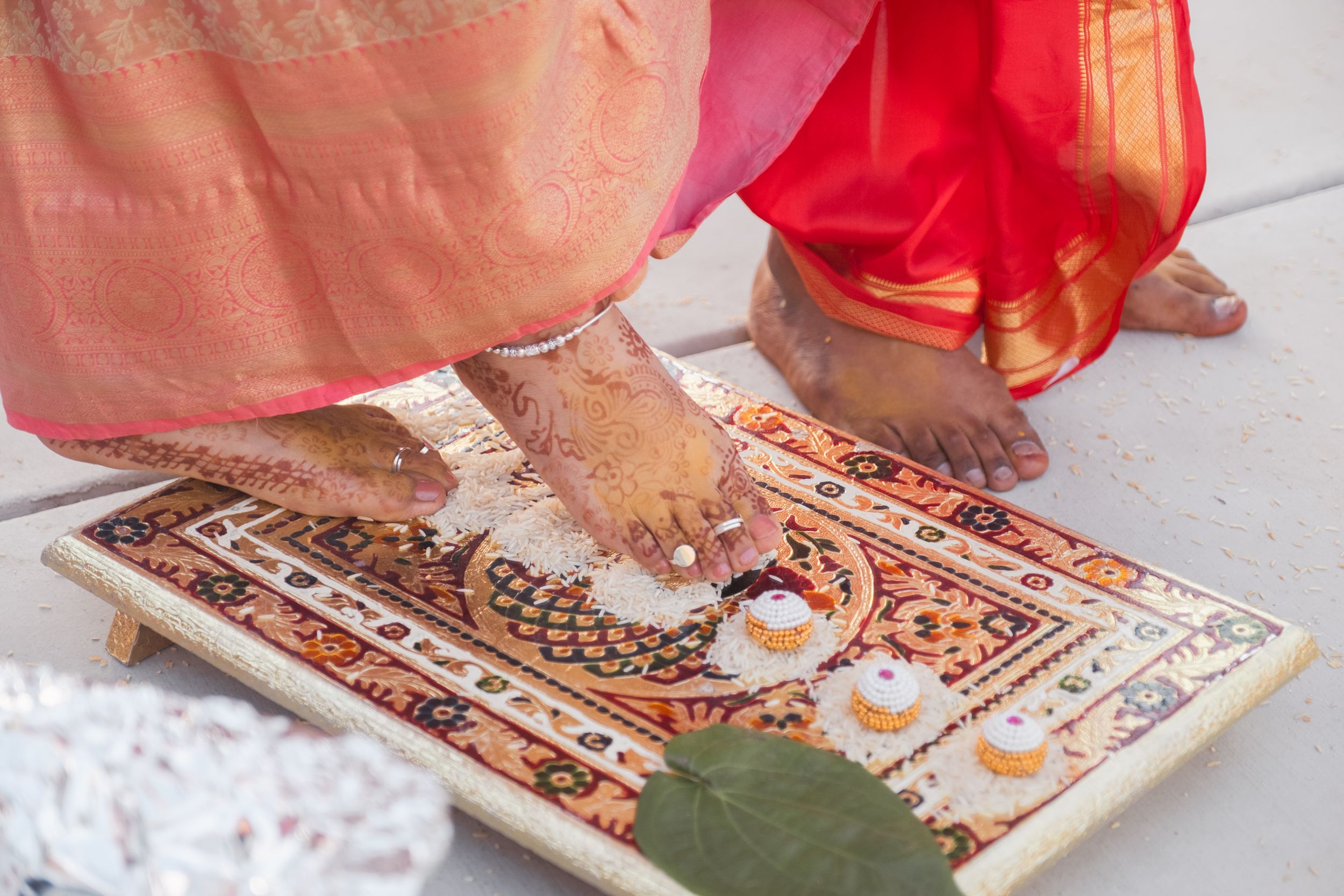 Indian, Marathi wedding. Saptapathi.