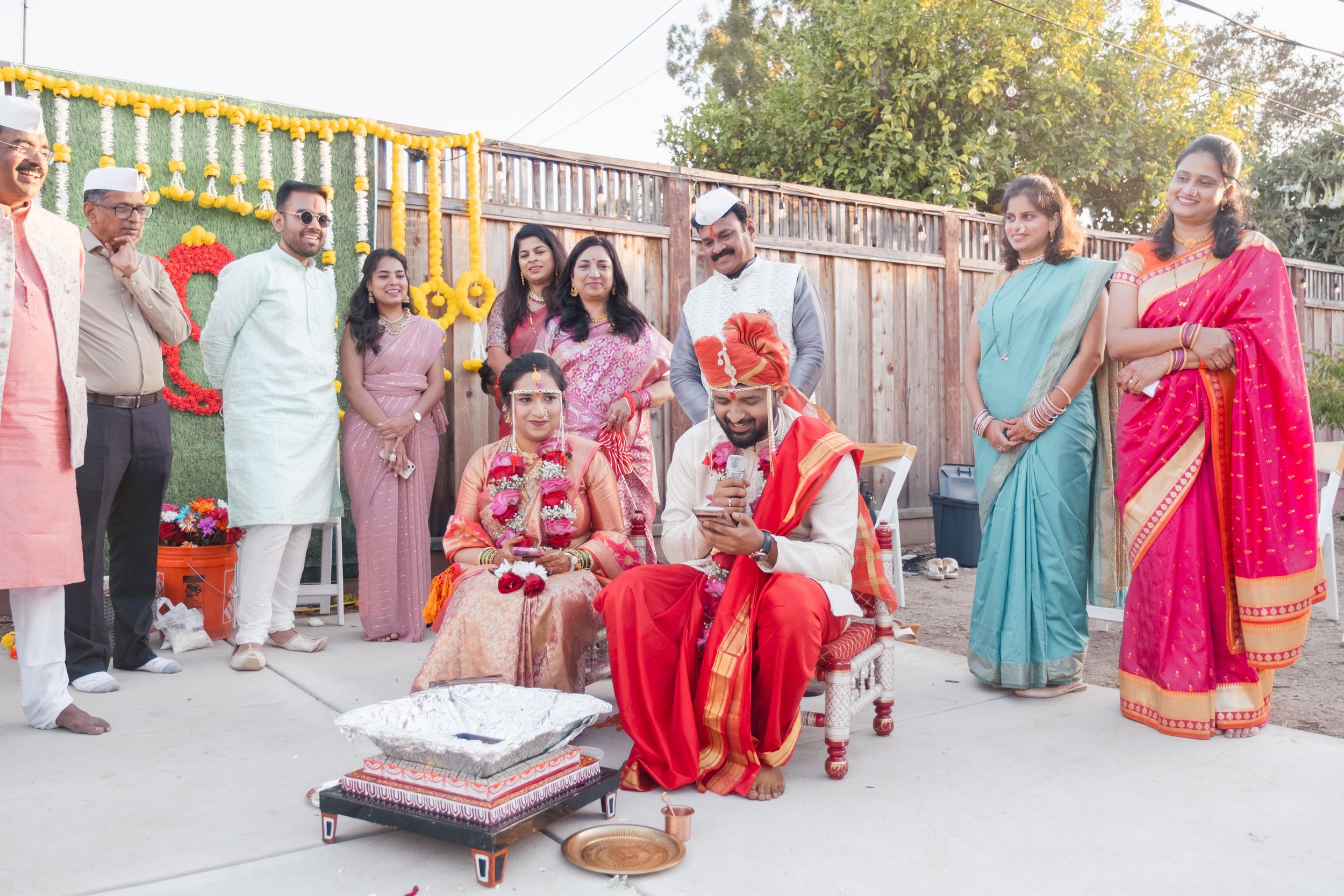 Indian, Marathi wedding.