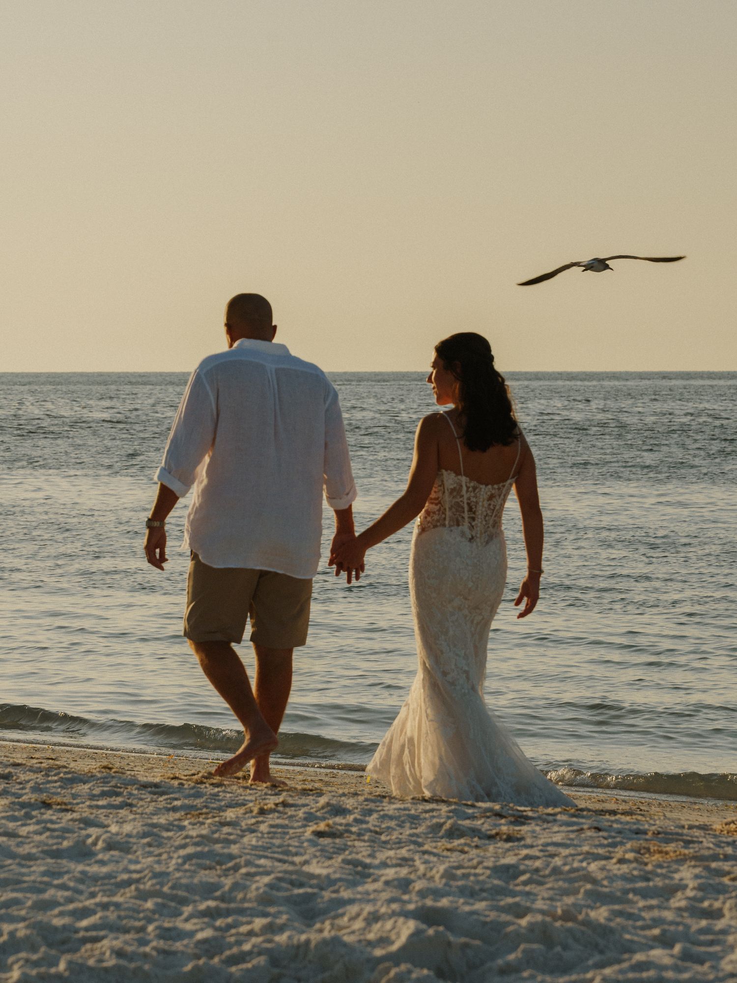 Florida Beach Wedding Sunset