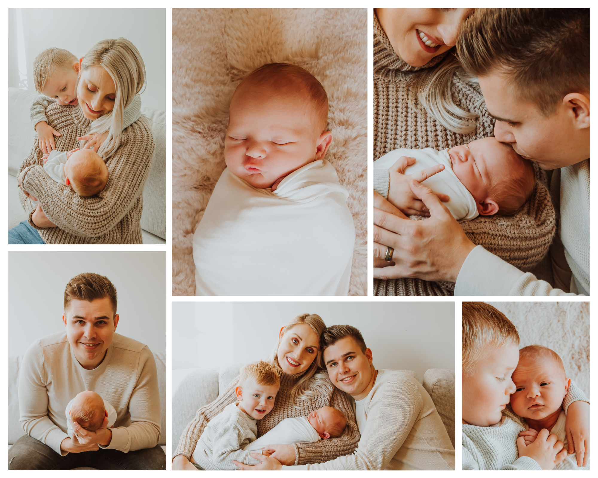 Lifestyle newborn photography at home in the Netherlands, capturing cozy and intimate family moments.
