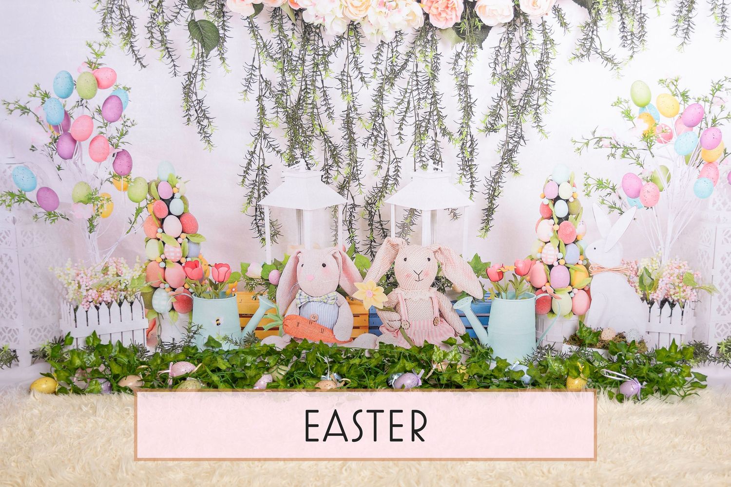 Easter Theme - Bear and Bunny Photography