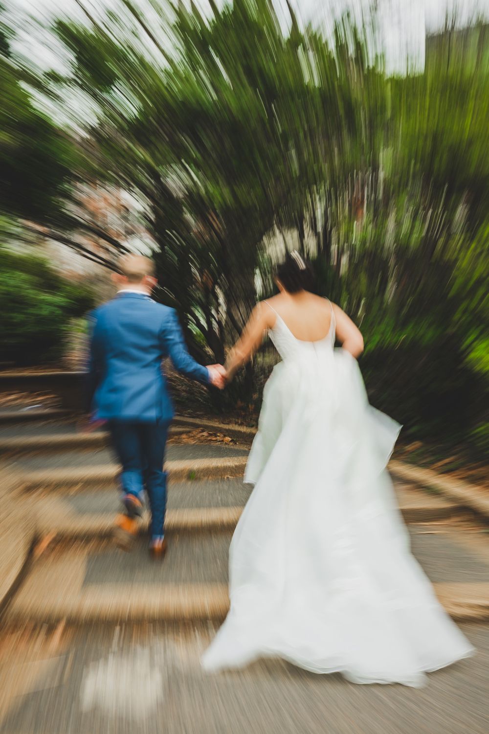 Blurry First look photos at the Meridian Hill Park In DC