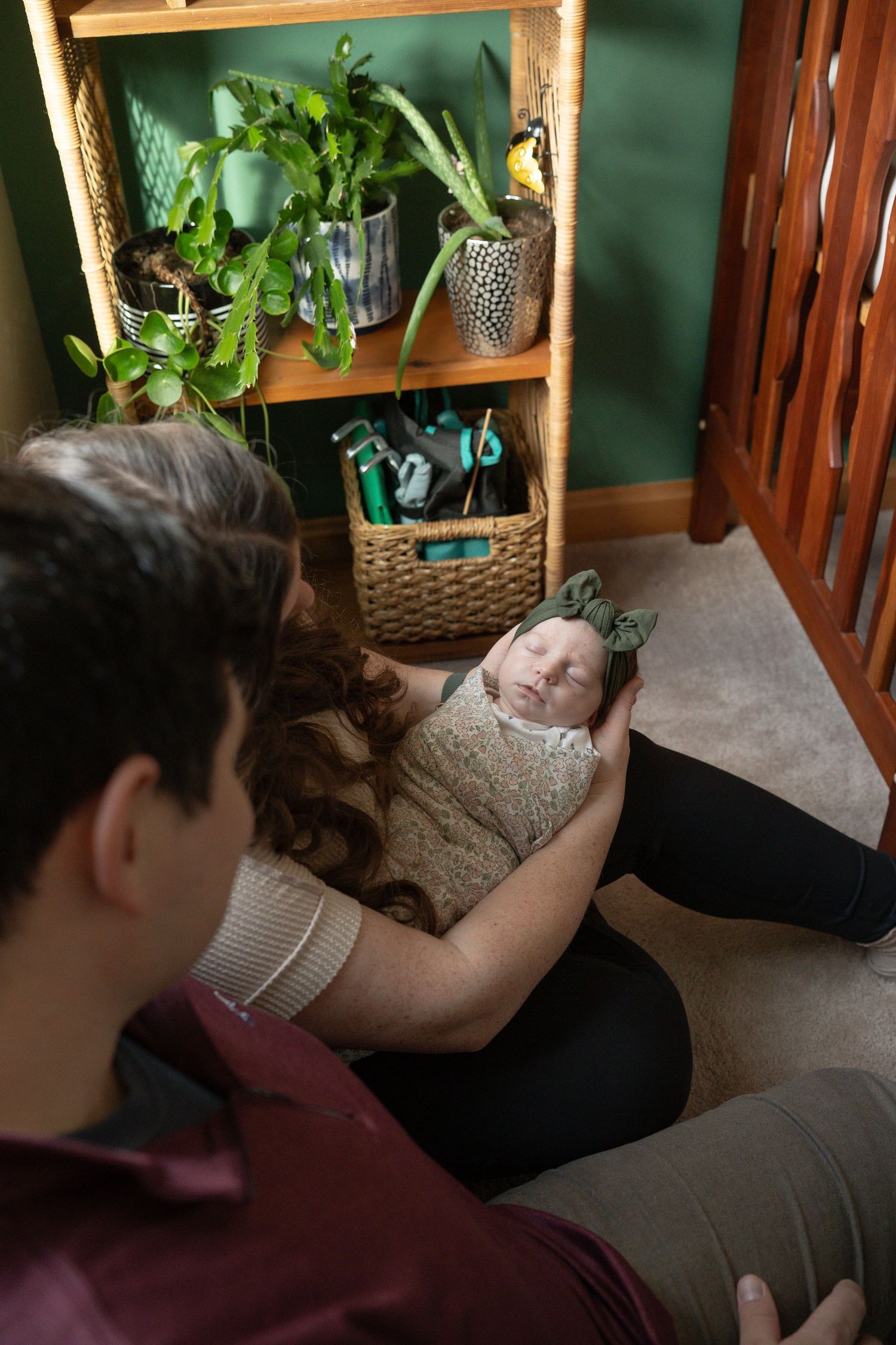 Newborn Lifestyle in Home Session, Pittsburgh PA Photographer