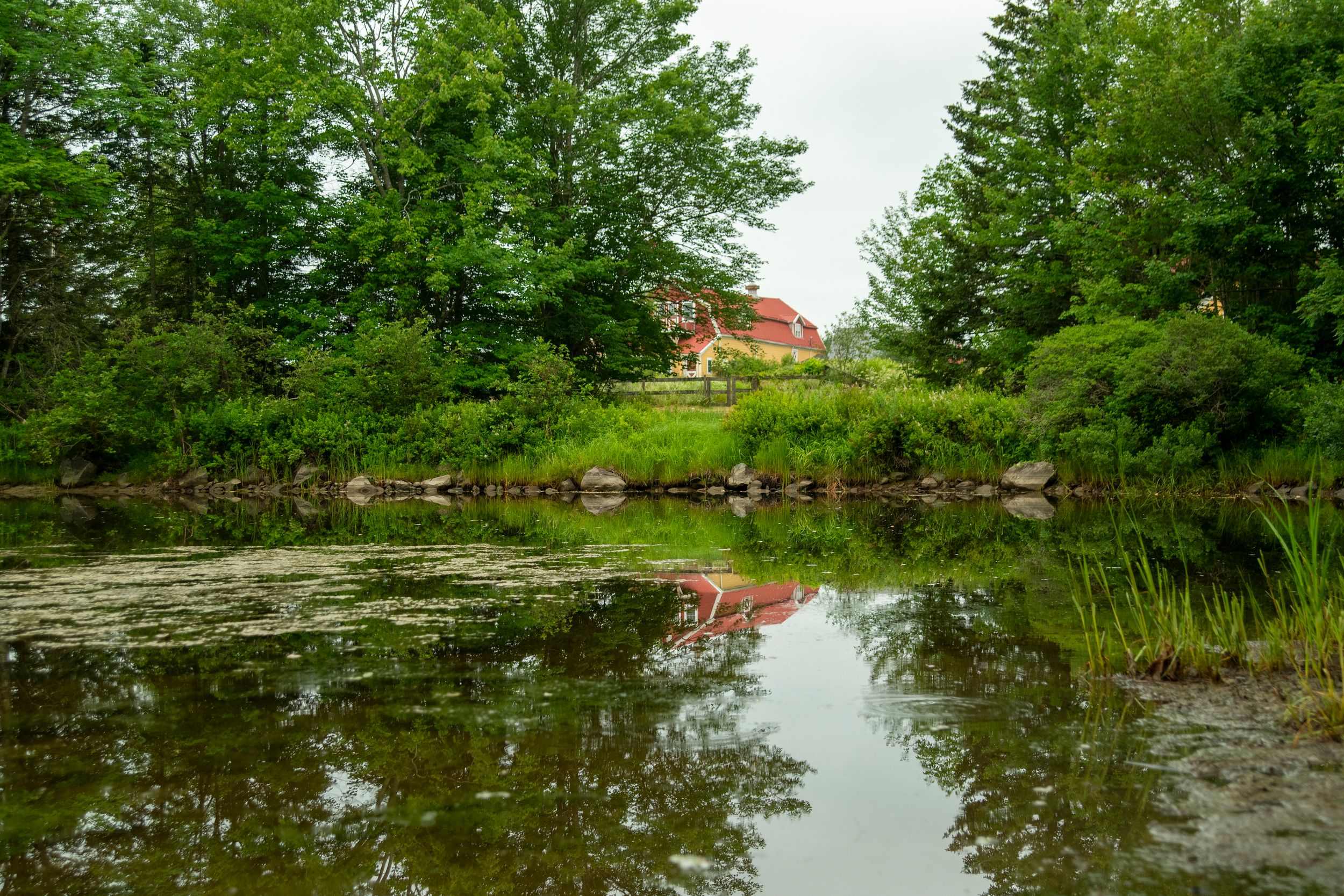 Red barn on Kings Creek