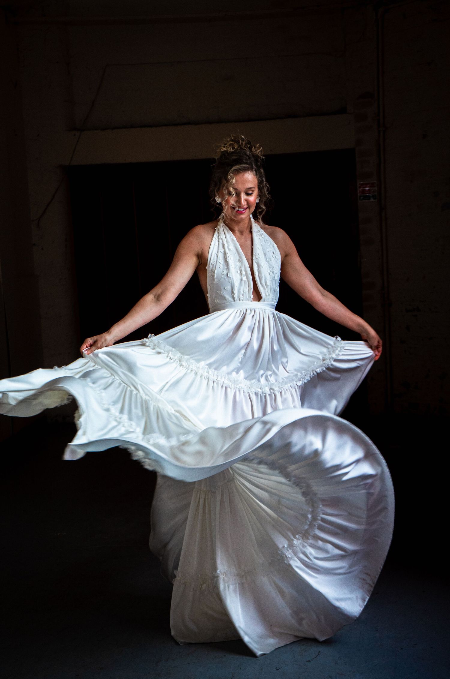 wedding dress, editorial, candid, white wedding dress, designer wedding