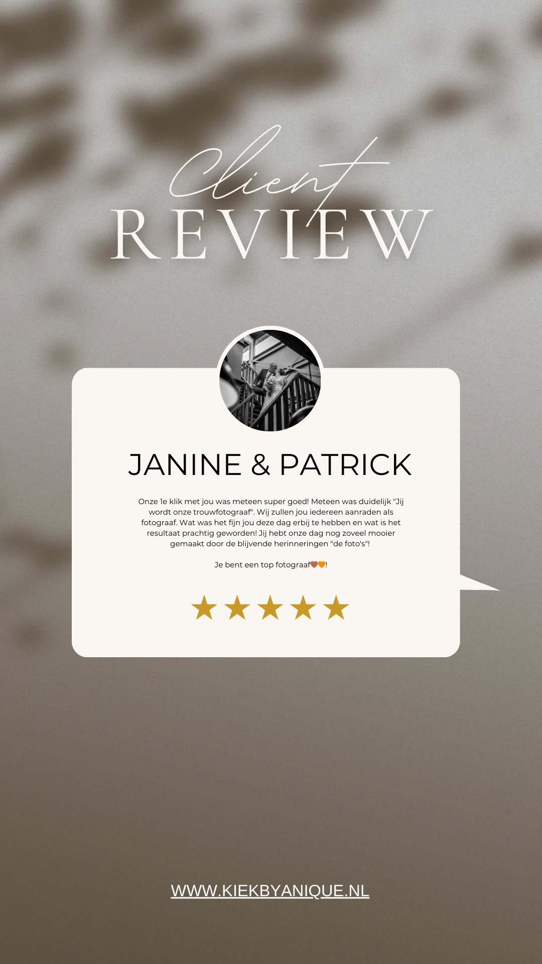 review, trouwfotografie, fotograaf, huwelijk, bruiloft bijzonder moment