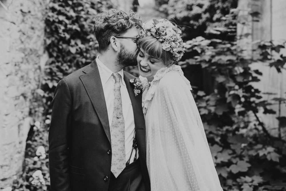 Natural and intimate couple portraits at the Silk Mill wedding venue