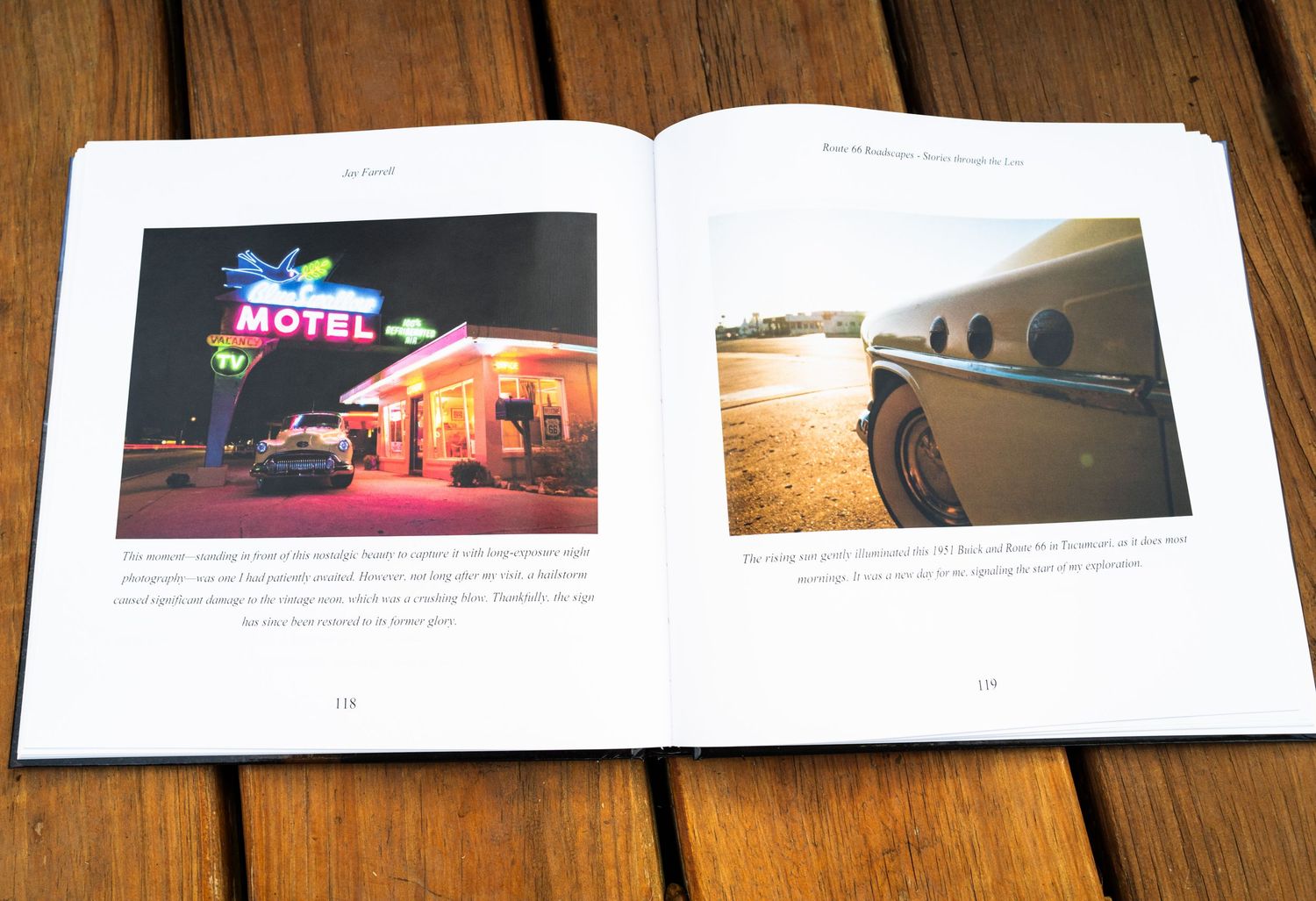 Route 66 Roadscapes book by Jay Farrell