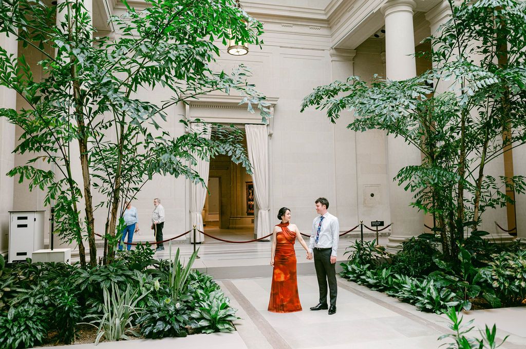 National Gallery of Art Engagement photos