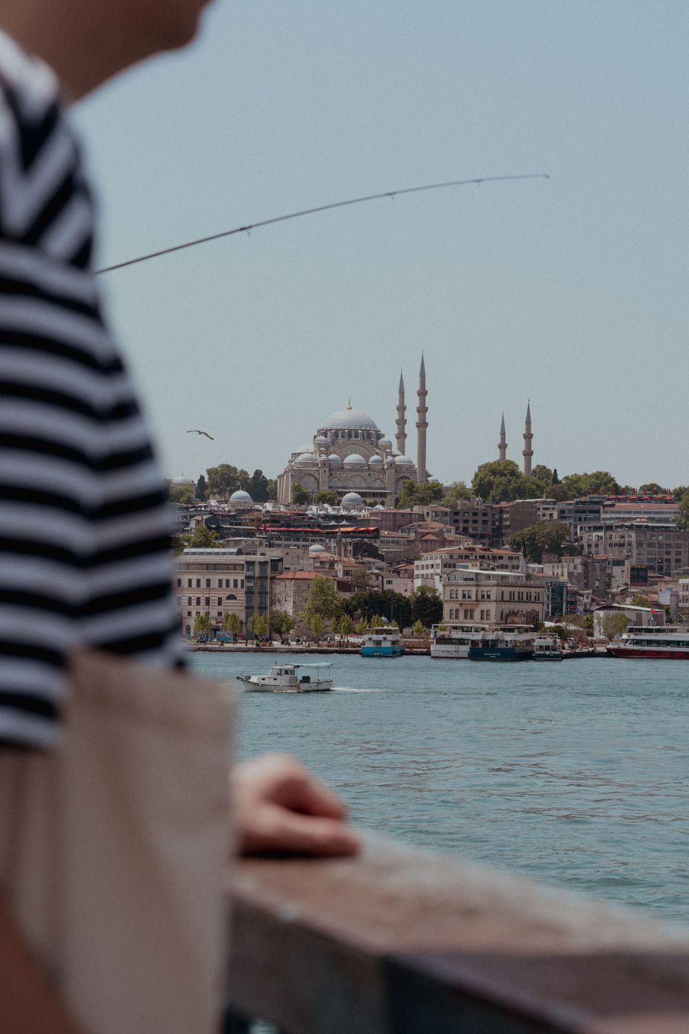 View of mosque in Istanbul, Turkey