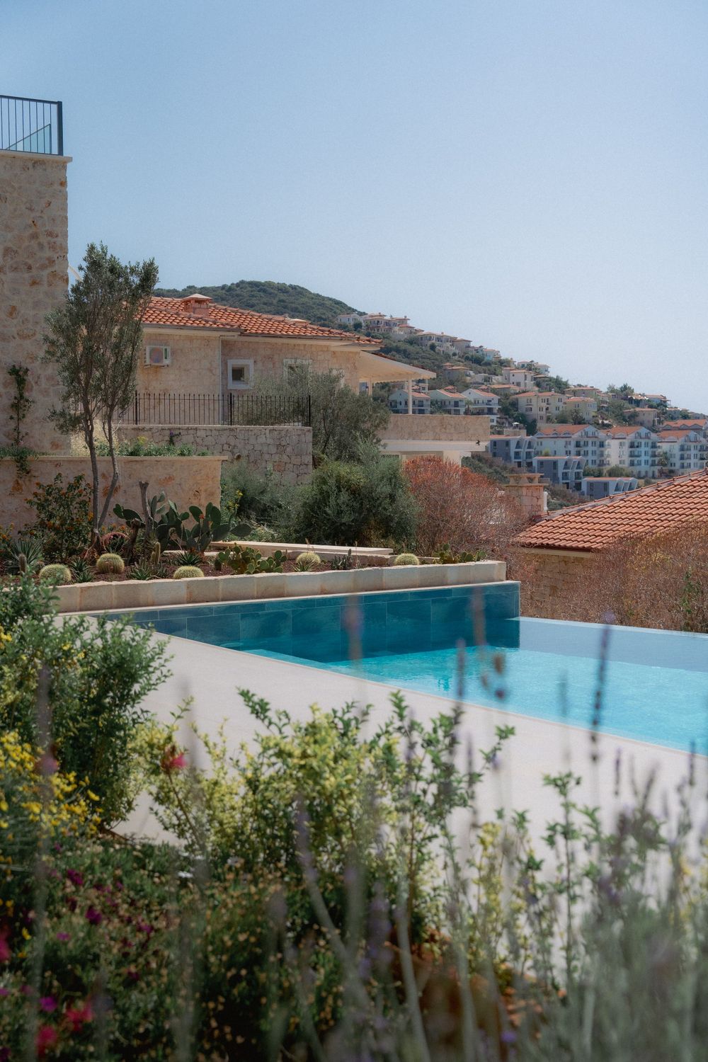 hotel pool, Kas Turkey