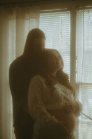 Best vintage maternity photographer in Texas