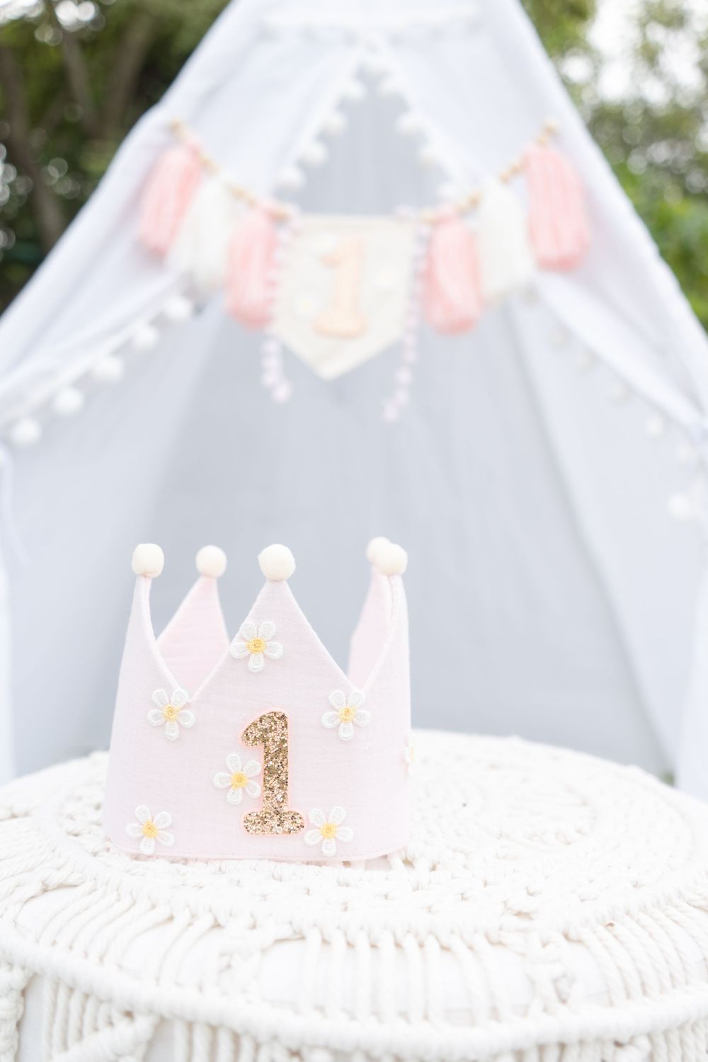 !st Birthday crown