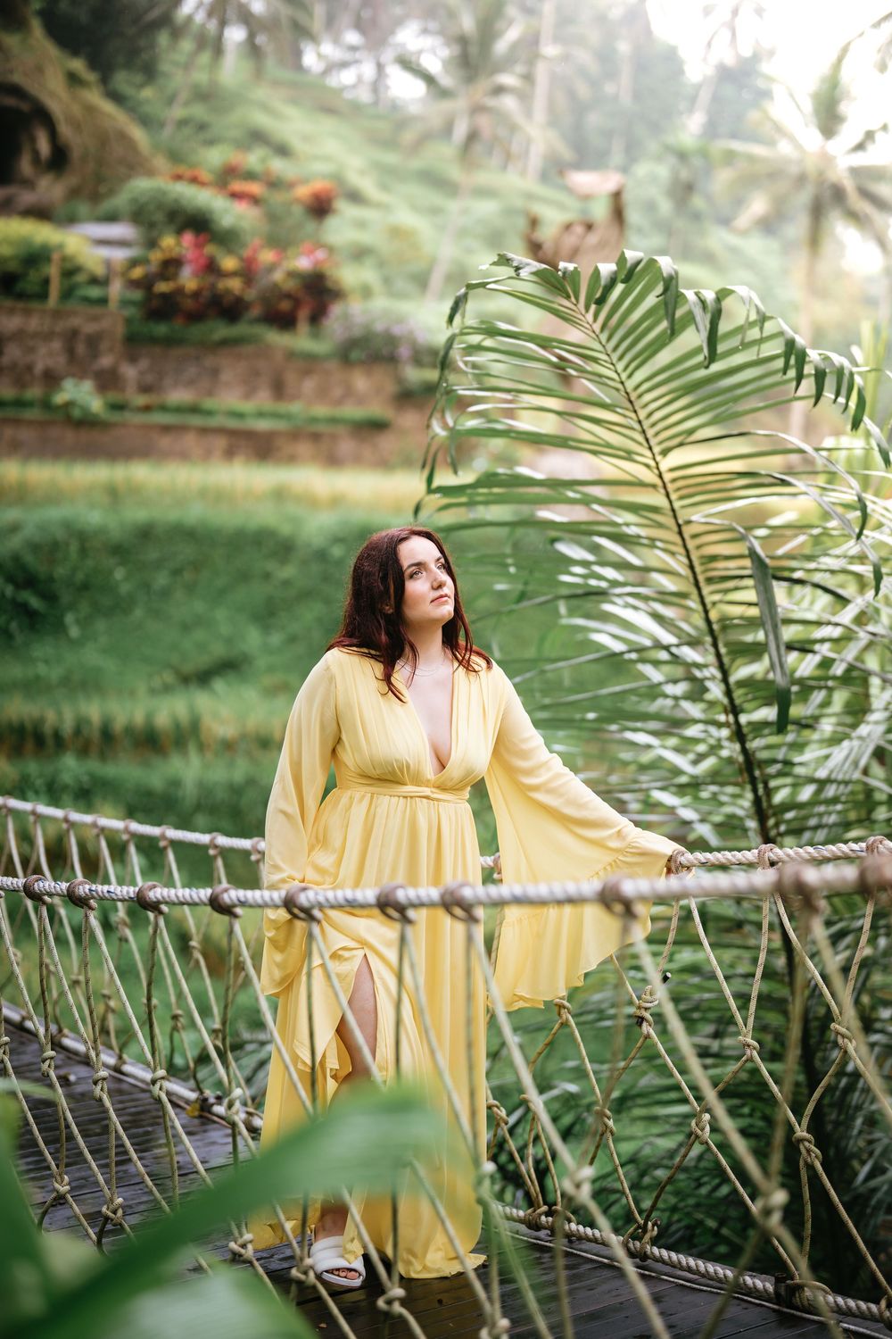 Rice field family photoshoot in Alas Harum Bali