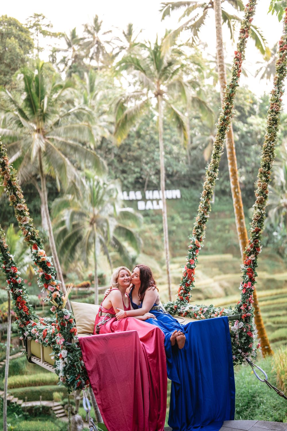 Rice field family photoshoot in Alas Harum Bali