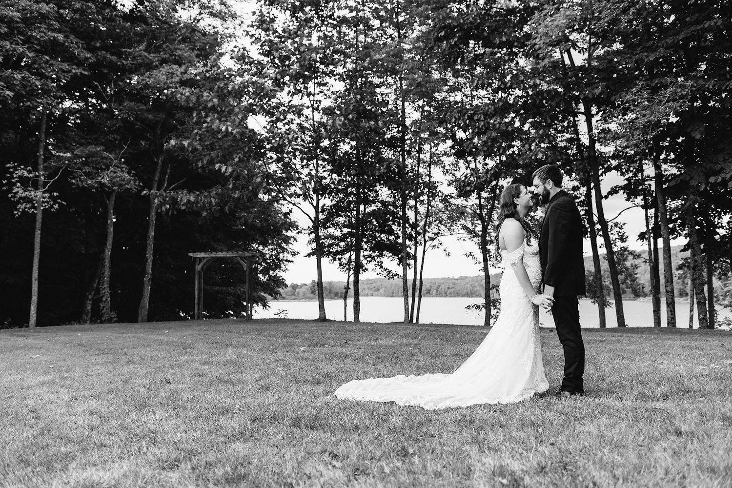Professional wedding photo in maine