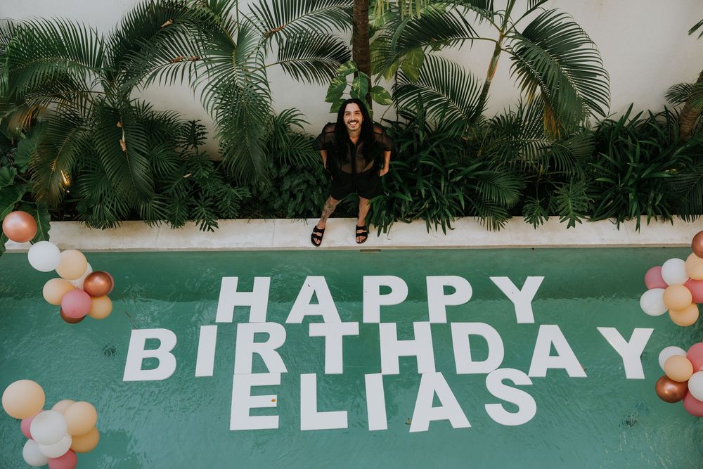Luxury birthday photography service in Bali