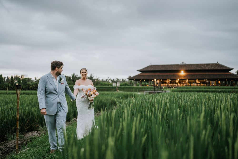 Luxury wedding photography at Tanah Gajah Ubud
