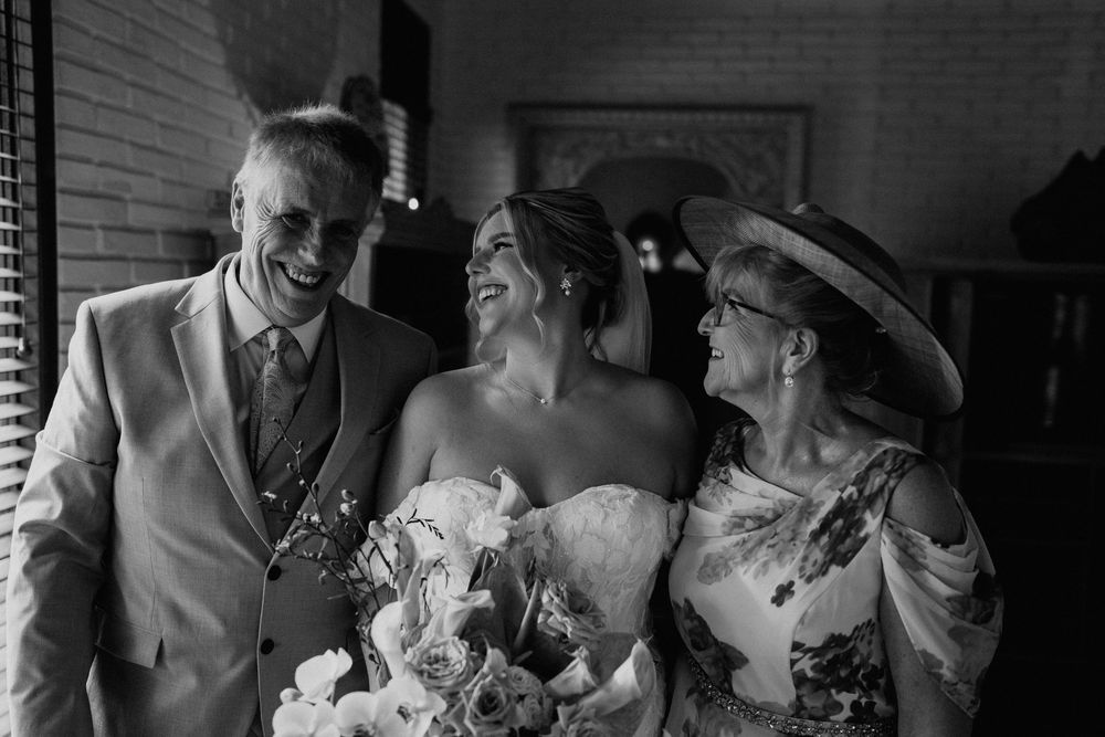 Romantic wedding portrait at Tanah Gajah Ubud