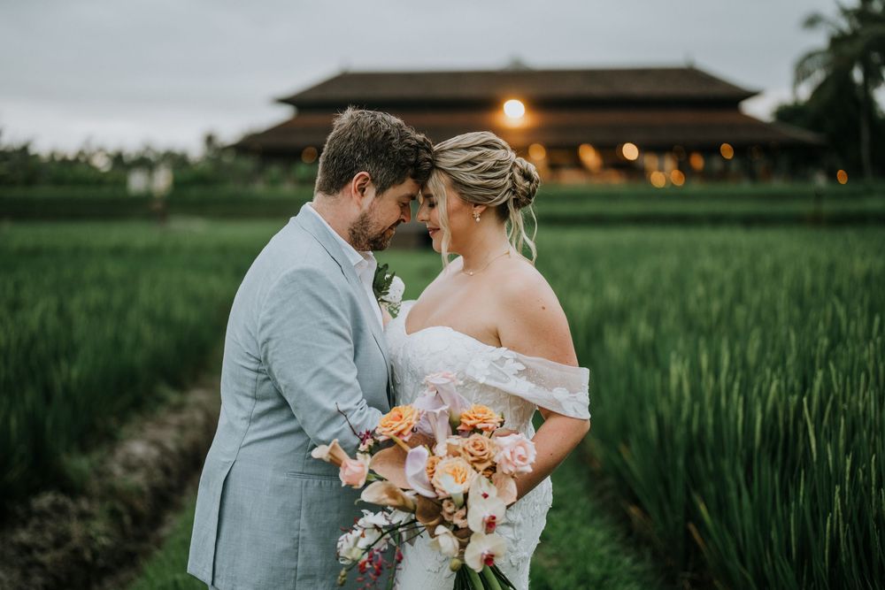 Luxury wedding photography at Tanah Gajah Ubud
