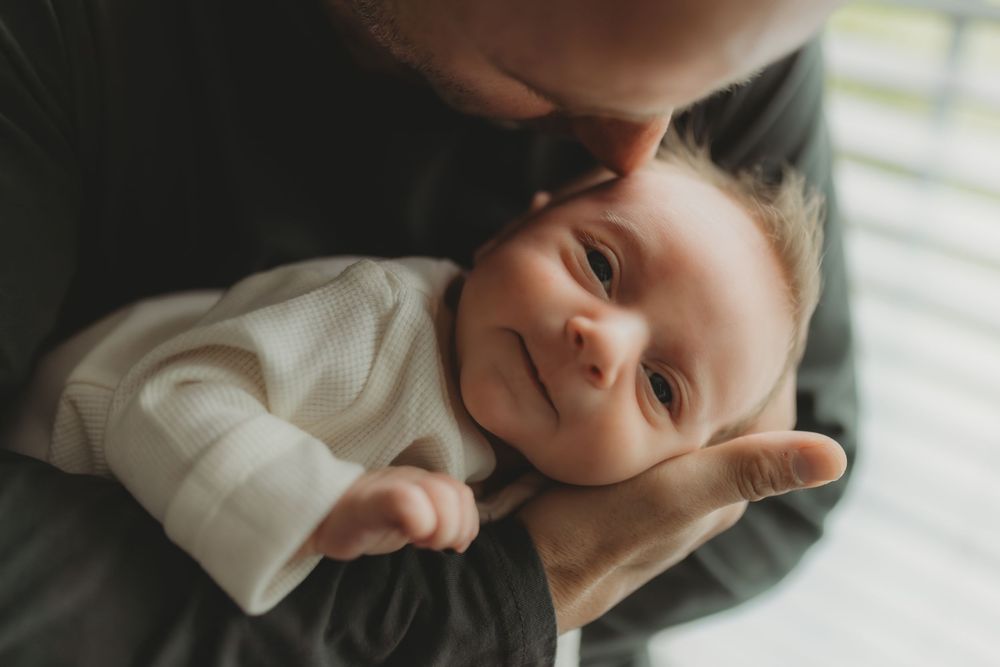 In-home lifestyle newborn photography in Cullman Alabama by White Oaks Photography a North Alabama Photographer