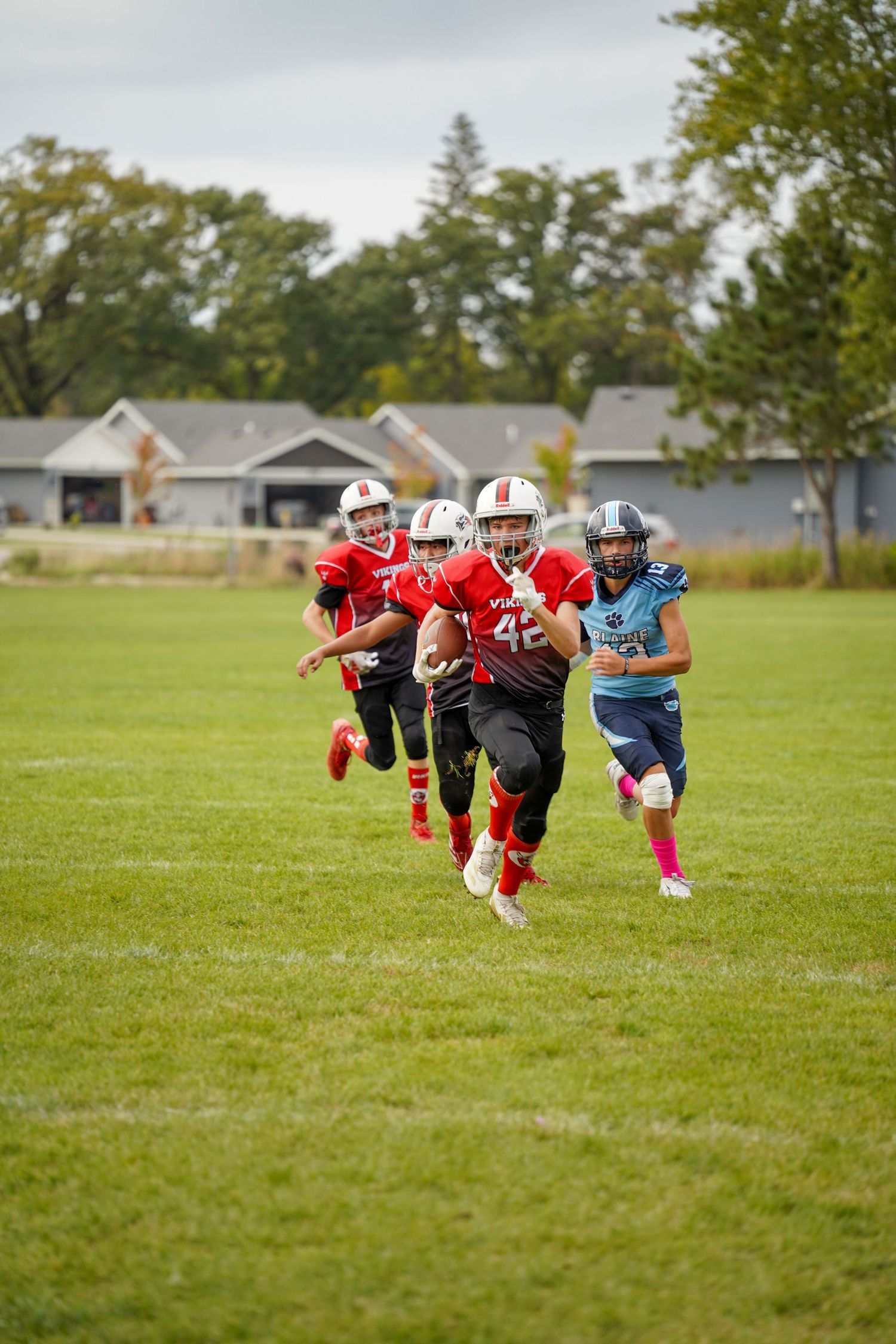 North Branch Youth Football Photo by Jake Fenton Productions