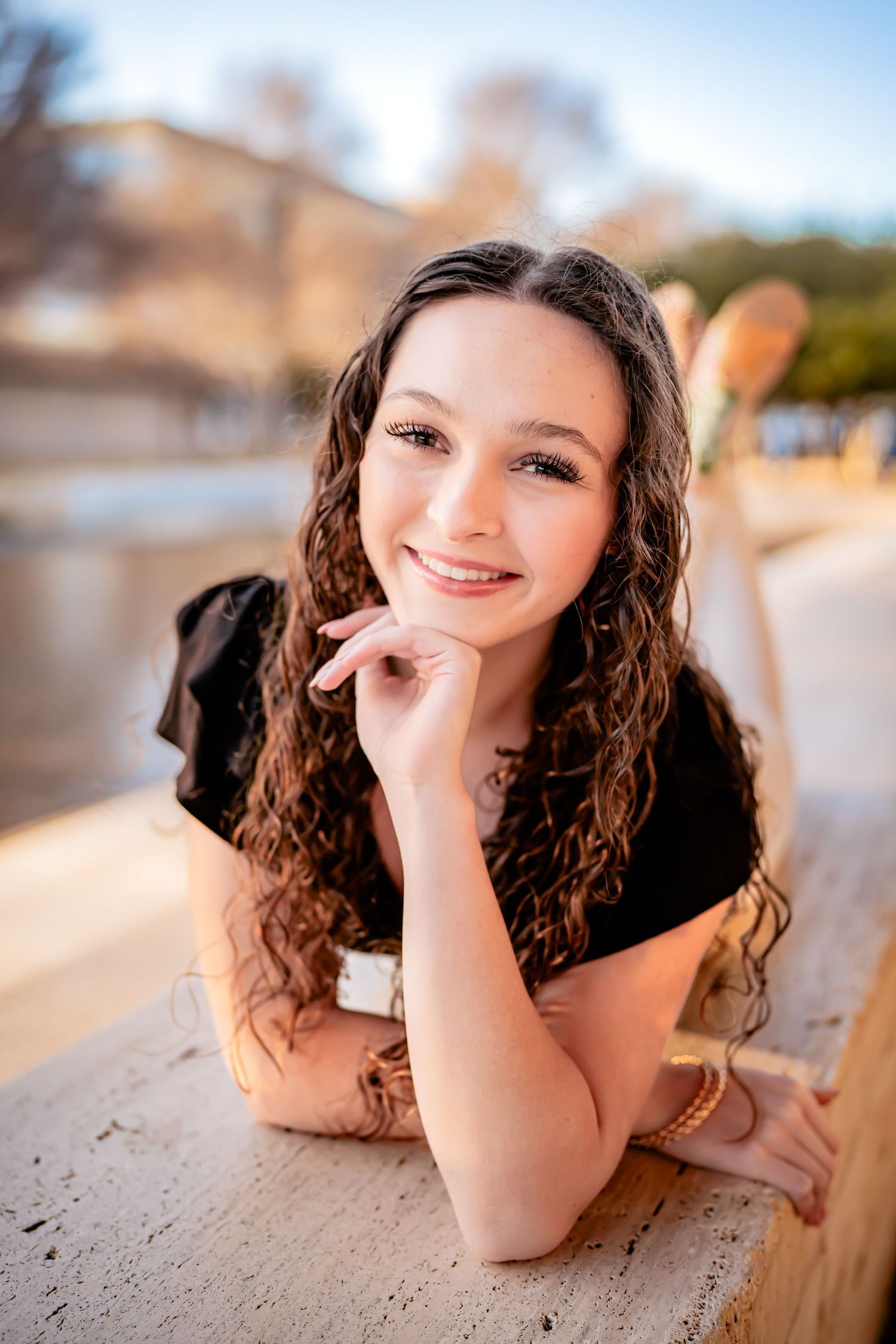 Senior Photography Kimbell Art Museum Fort Worth Texas