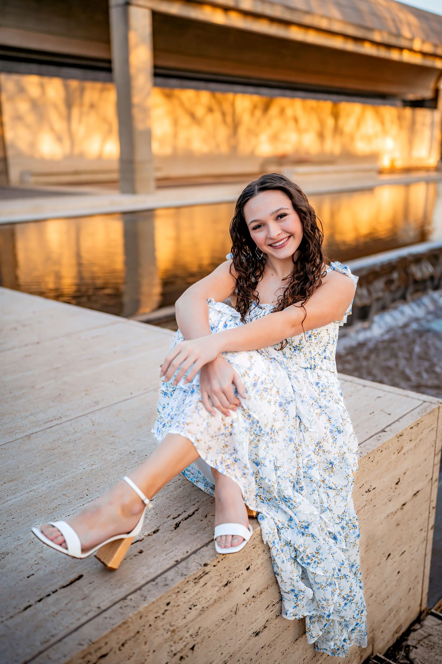 Senior Photography Kimbell Art Museum Fort Worth Texas